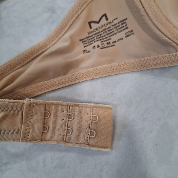 Maidenform 38B Beige Seamless T-Shirt Bra – Very Good Condition - Picture 5 of 5